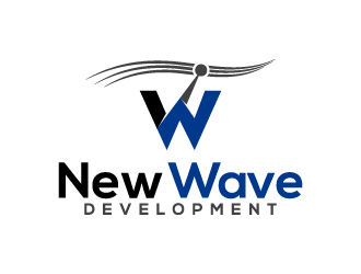 New Wave Development  logo design by BrightARTS