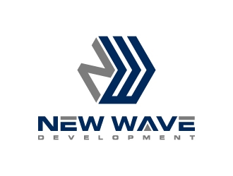 New Wave Development  logo design by BrainStorming