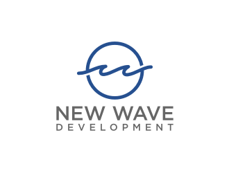 New Wave Development  logo design by Garmos