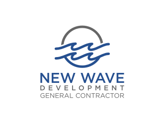 New Wave Development  logo design by Garmos