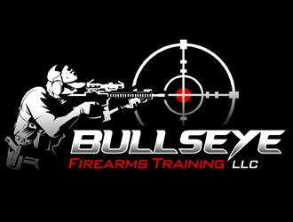 Bullseye Firearms Training LLC logo design by DreamLogoDesign