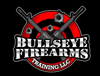 Bullseye Firearms Training LLC logo design by DreamLogoDesign