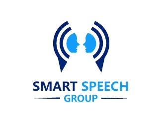 Smart Speech Group logo design by Webphixo