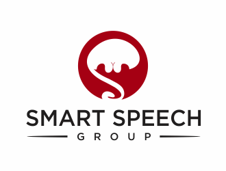 Smart Speech Group logo design by santrie