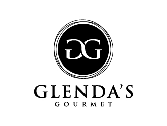 Glenda’s Gourmet logo design by BrainStorming