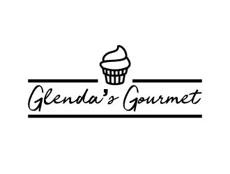 Glenda’s Gourmet logo design by Mirza