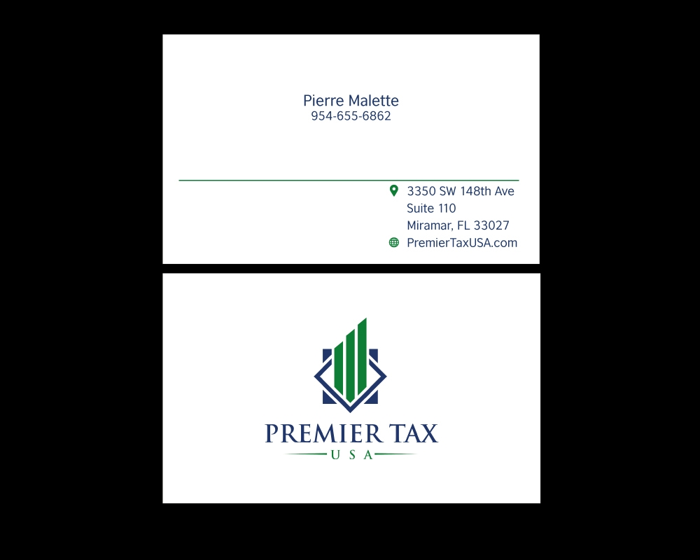 Premier Tax USA logo design by Aslam