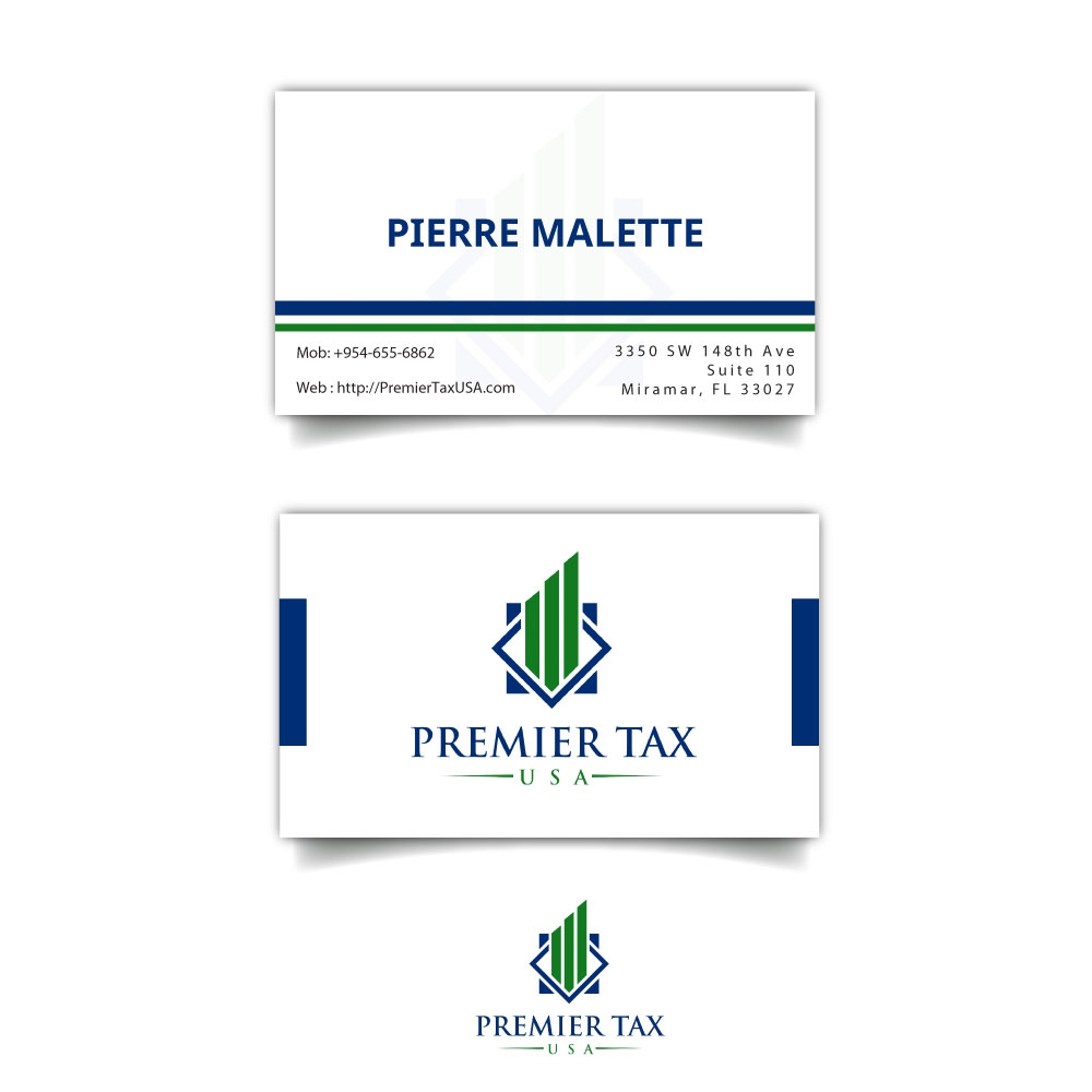 Premier Tax USA logo design by Suvendu