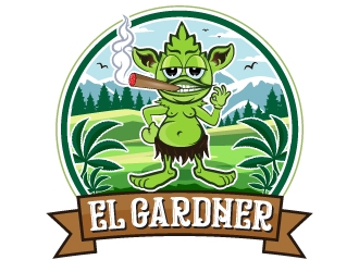 El Gardner logo design by Suvendu