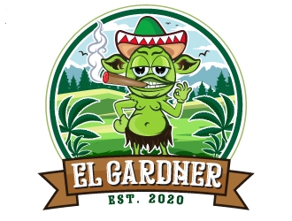 El Gardner logo design by Suvendu