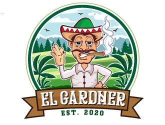 El Gardner logo design by Suvendu