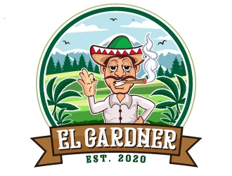 El Gardner logo design by Suvendu