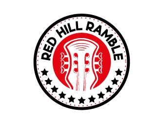 Red Hill Ramble logo design by Aslam