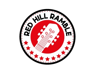 Red Hill Ramble logo design by Aslam