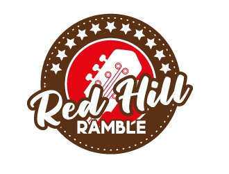 Red Hill Ramble logo design by Aslam