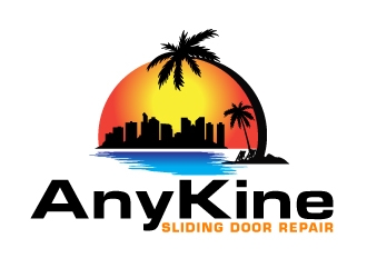 AnyKine Sliding Door Repair  logo design by AamirKhan