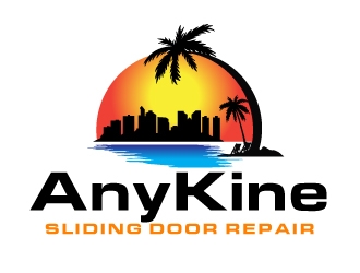 AnyKine Sliding Door Repair  logo design by AamirKhan