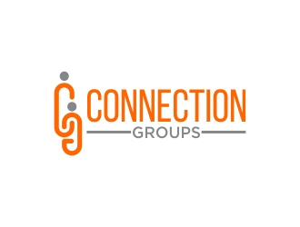 Connection Groups logo design by cikiyunn