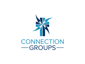 Connection Groups logo design by DeyXyner