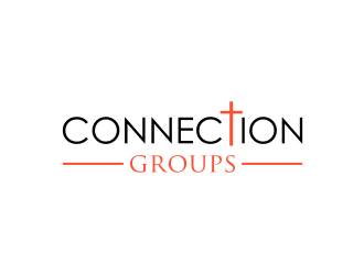 Connection Groups logo design by sodimejo