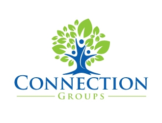 Connection Groups logo design by AamirKhan