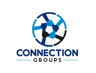 Connection Groups logo design by Aslam