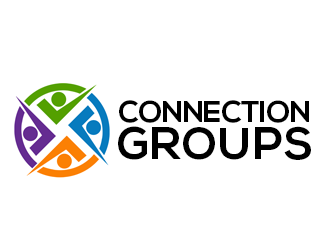 Connection Groups logo design by kunejo