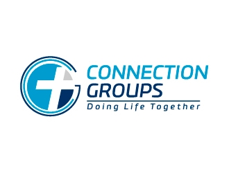 Connection Groups logo design by Rassum