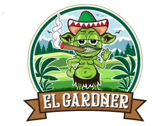 El Gardner logo design by Suvendu