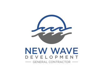 New Wave Development  logo design by Garmos