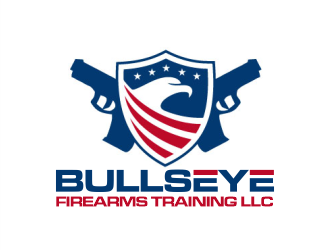 Bullseye Firearms Training LLC logo design by Gwerth