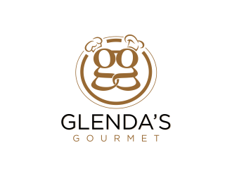 Glenda’s Gourmet logo design by Mahrein