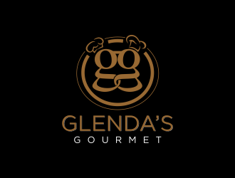 Glenda’s Gourmet logo design by Mahrein