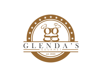 Glenda’s Gourmet logo design by Mahrein