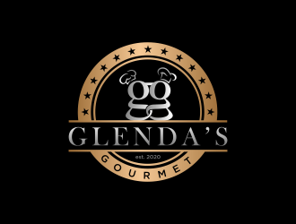 Glenda’s Gourmet logo design by Mahrein