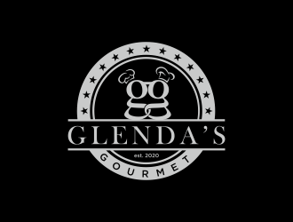 Glenda’s Gourmet logo design by Mahrein