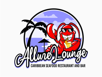 ALLURE LOUNGE (CARIBBEAN SEAFOOD RESTAURANT AND BAR) logo design by mrdesign