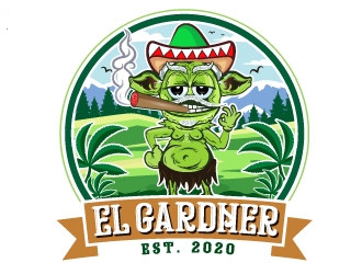 El Gardner logo design by Suvendu