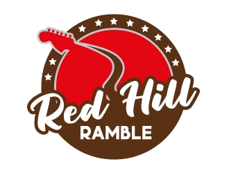 Red Hill Ramble logo design by Aslam