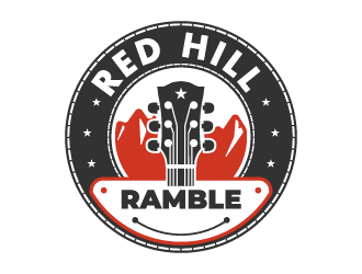 Red Hill Ramble logo design by Ultimatum