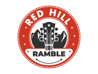 Red Hill Ramble logo design by Ultimatum