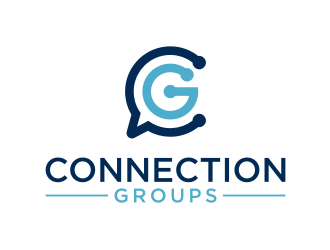 Connection Groups logo design by puthreeone