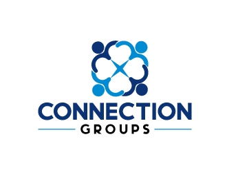 Connection Groups logo design by Aslam