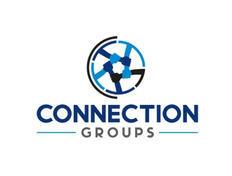 Connection Groups logo design by Aslam