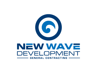 New Wave Development  logo design by denfransko