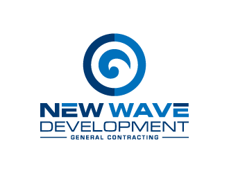 New Wave Development  logo design by denfransko