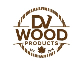 DV Wood Products logo design by jaize