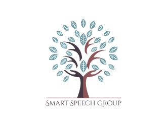 Smart Speech Group logo design by savvyartstudio