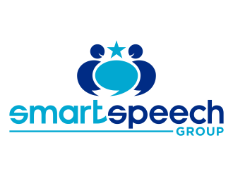 Smart Speech Group logo design by FriZign