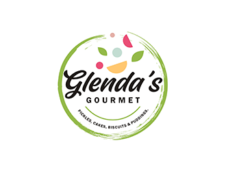 Glenda’s Gourmet logo design by logolady